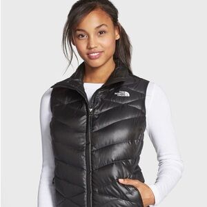 The North Face Aconcagua 550 Black Quilted Insulated Vest